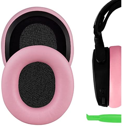 Geekria NOVA Replacement Ear Pads Compatible with SteelSeries Arctis 1/3/ 5/7/ 7+/ 7P/ 7P+/ 7X/ 7X+/ 9/ 9X/ Pro/Prime Headphones, Repair Parts (Pink)