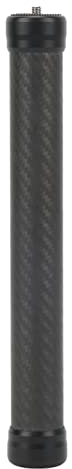 Kohlefaser-Verlängerungs-Einbeinstativstange, 25 Cm 33 Mm Durchmesser 1/4 Zoll Schraube Gimbals Stabilisatorgriff, für Ronin S, SC, für ZHIYUN Crane, für Moza AirCross, für FeiyuTech-Stabilisatoren