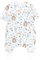 TupTam Baby Schlafsack mit Beinen und Ärmeln OEKO-TEX zertifizierte Materialien, Winterschlafsack 2,5 TOG Unisex, Farbe: Igel Hase Beige Mineralgrün, Größe: 80-86