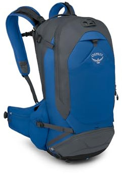 Osprey Unisex-Erwachsene Escapist 25 Fahrradrucksack, Postal Blue, Small/Medium