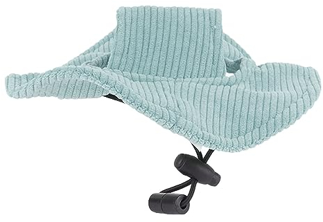 Tnfeeon Haustierkappe, Baseballmütze für Hunde, Sonnenschutz, Weich, Bequem, Leicht, Niedlicher Haustier-Sonnenhut mit Ohrlöchern für Katzen und Hunde (Grün)