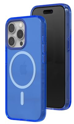 RhinoShield Coque Clear avec MagSafe pour iPhone 15 Pro | Fixation magnétique renforcée, anti- jaunissement, haute transparence, antichoc, dépasse les normes militaires de protection