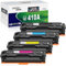 SINOPRINT 410A CF410A Toner Kompatibel für HP 410X 410A CF410A CF410X Multipack Tonerkartusche Laserjet Pro MFP M477fdw M377dw M477fdn M477fnw M452dn M452nw M452dw (Schwarz, Cyan, Magenta, Gelb)