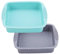 2pcs Moule Carre Silicone 24.5cm,5cm haut Silicone Moule Carre Moule à Gâteau Brioche Brownie Genoise Gateau Layer Cake Moule Silicone Patisserie