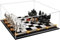 Acryl-Vitrine für Lego 76392 Harry Potter Hogwarts Zauberer Schach-Set – Vitrine, schützen und dekorieren Modell, Sammlerstücke, Geschenke (transparent, 3 mm)