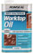 AMK® Ronseal Anti Bacterial Worktop Oil 1L Antibacterial Technology Waterproofing Effect Deep Wood Nourishment