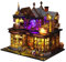 CreativeBlocker 3D Holzpuzzle Bausatz - Halloween Magic Castle Holz Puzzle für Erwachsene, DIY Minihaus, Halloween Heimdekoration, (ES016)