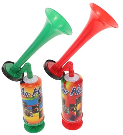 Gogogmee 2st Handpumpenhupe Warnlufthupe Jubelnde Requisiten Partygebläse Krachmacher Hörner Party Feier Horn Hand Drücken Jubelhorn Lufthupe Für Sportboote Fans Jubeln Horn Plastik