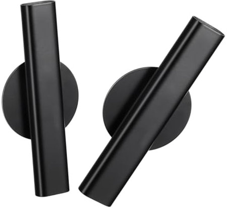 Milisten 2pièces Vase Mural Métal pour Fleurs Support De Décoration pour Composition pour Chambre Cuisine Lot de Tubes à Fleurs Muraux