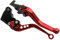 Kupplung Bremshebel Für Aprilia Für Tuono V4 1100RR Für Fabrik RSV4 1000 1000RR 1100 RS 660 RS660 Für Tuono660 2009-2022 Lange/Kurze Bremskupplungshebel Kupplungshebel Motorrad(A Short red)