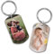 Love Faith - Mein Foto personalisierbarer Schlüsselanhänger - Beidseitig bedruckt mit 2 Fotos - Ideal als Geschenk oder für Erinnerungen