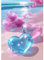 QENSPE Glas Herz Diamond Painting, Strand Diamonds Art Set Erwachsene, 5D Diamant Malerei DIY Diamants Kunst Handwerk für Haus Zimmer Wand Dekor 30x40cm