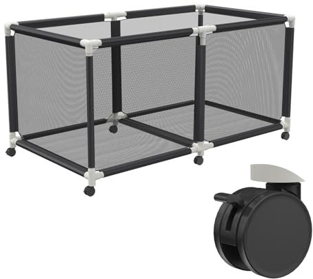 Froadp Aufbewahrungsbox für Pools, Aufbewahrungsbehälter für Schwimmbad, Pool-Nudeln, Spielzeug, Schwimmer, Bälle und Schwimmer, Ausrüstung, Netzstoff, Roll-Organizer,160x79x88cm