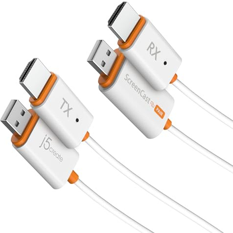 j5create Émetteur et récepteur HDMI sans Fil ScreenCast Mini