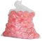 Prell Ostereier Plastik/Kunststoff mit Aufhänger/Aufhängeösen, Eier, Deko, Osterdekoration, zum Bemalen und Dekorieren ca. 60mm 100 Stück rosa