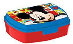 ALMACENESADAN 2208; Sandwichera rectangular multicolor Mickey 90; producto de plástico; No BPA