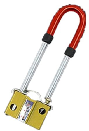 Lock Steel Front Fork Frame Lock U-Type Motorcycle Electric Bicycle Mountain Bike Anti-Theft Lock Fixed
