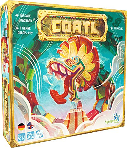Synapses Games SG001 - Cóatl, Brettspiel, für 1-4 Spieler, ab 10 Jahren