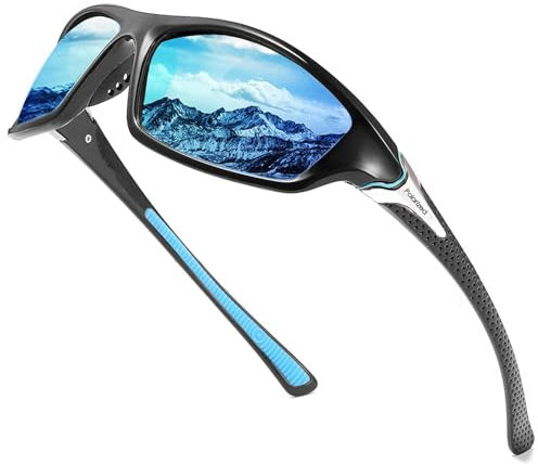 Perfectmiaoxuan Polarized sunglasses for men/women;HD pilot lenses light frame; Golf/driving/fishing/travel Eyewear