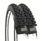 Ecovelò Neumáticos tacosados 29 x 2,25 (57-622) MTB 29 2, Adultos Unisex, Nero, Talla única