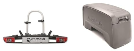 Westfalia bikelander Classic Fahrradträger für die Anhängerkupplung & Transportbox für Fahrradträger 'BC 60', 'bikelander' und 'bikelander Classic' - wasserdichte Heckbox mit 200l Fassungsvermögen