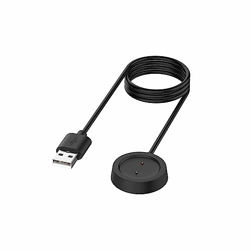Feysentoe Ladekabel Kompatibel für Amazfit T-REX/GTR 42MM/GTR 47MM/GTS Magnetisches Ladegerät Uhrenladegerät Charger Cable 1M