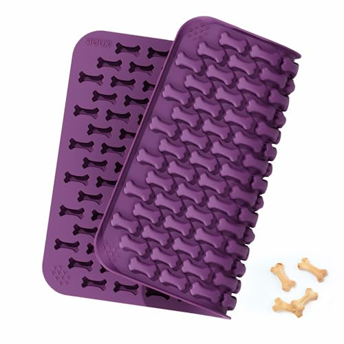 SIOUX österreichische Medium Knochen (2,6cm) Silikon Backmatte, Backform für medium DIY Hundekekse und Leckerlis, Knochenbackform, Antihaftend und Lebensmittelecht (BPA-Frei)