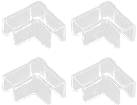 Aquarium Zubehör Fish Tank Edges Protector DIY Protective Edges Crashproof Acrylic Replacement Edges Protector Fish Tank Corner Protector Corner Fish Tank Corner Fish Tank Stand Aquarium Fish Tank