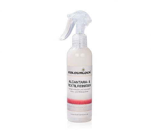 COLOURLOCK Alcantara- & Textilreiniger, 200 ml – Hochwertige Reinigung für Polster, Teppiche und Alcantara, Fleckenentfernung, Pflege für Möbel & Fahrzeuge