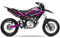 Arider Dekor (Aufkleber) für Yamaha WR 125 X (2008-2016) | Spark Edition (Pink)