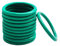 Fluorkautschuk-O-Ringe, 180mm AD, 170.8mm ID, 4.6mm Breite, Grün 1 Stück