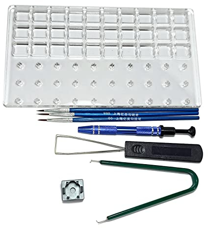 Mumuve 30 Lube Station Switch Tester Öffner Lube Station DIY Removal Platform For Cherry Mechanical Keyboard Keyboard Switch Lube Station Kit Acrylic