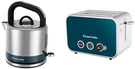Russell Hobbs Distinctions Kettle & Toaster Blue