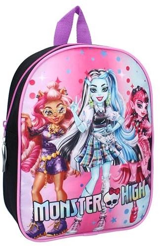 Vadobag Monster High Rugzak - Feeling Fierce, Negro , 29x22x9 cm