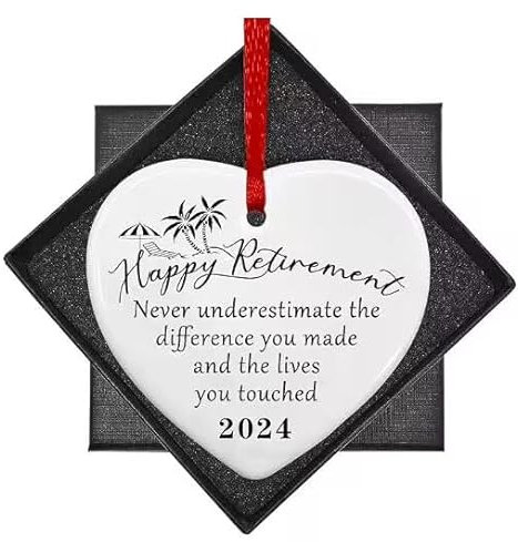 Regali di pensionamento per donna, non sottovalutare mai la differenza che hai fatto e le vite che hai toccato, ornamento felice regalo di apprezzamento per donne in pensione, collega, capo,