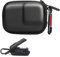Mini borsa portaoggetti per GoPro Hero 12/11//10/9/8/7/6 nera,Custodia Rigid per Gopro Hero,custodia rigida da viaggio per DJI Osmo Action 2, AKASO, Campark, YI Action Camera e altro ancora (Nero)