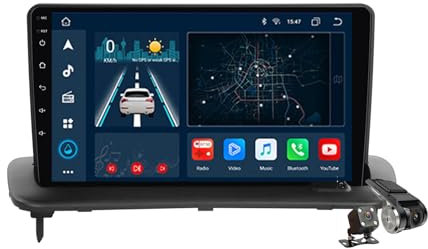 M6 pro1,Android 14.0 Autoradio Stereo Navi mit 4G 5G WiFi DSP Carplay für Volvo S40 C30 C70 2004-2013 Sat GPS Navigation 9 Zoll MP5 Multimedia Video Player FM BT Receiver