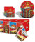 Hero City Super-héros Vaisselle, Superhero Party Tableware, Héros Thème Ensemble de Fournitures de Fête pour Super Héros Vaisselle Thème Anniversaire (Rouge)