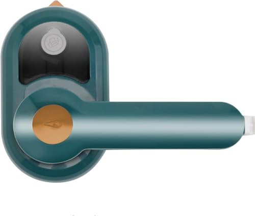 Mini Steam Iron for Travel - 180° Rotatable Handheld Steamer Iron, 50ml Portable Non-Stick Ironing Soleplate,Dual Voltage for Clothes & Fabrics, Ideal for Home, Travel, Business Trips