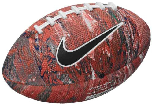 NIKE Playground Mini Football – Robuster Outdoor Ball für Training & Freizeit – Mini Size – Deflated geliefert, Multi/Amber/White/Black, 5