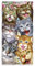 YISUMEI - Badetuch - Katzen Selfie - 70 cm x 140 cm Strandtuch