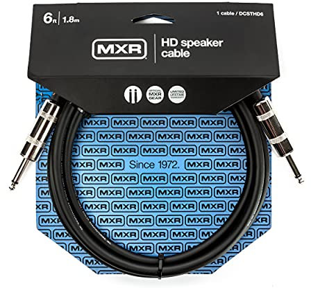 MXR DCSTHD6 Cable - 6ft - 1.8m - Speaker TS Heavy Duty