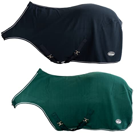 Marengos Fleece-Führanlagendecke Nachtblau 135cm