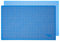 Victor Schneidematte Blau 90x120cm 3-lagig Schneidematte A0 selbstheilend - Bastelunterlage - Schneideunterlage - Schnittmatte - Schreibtischunterlage - Unterlage Schreibtisch Nähen