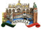 Venedig Italien 3D-Souvenir-Kühlschrankmagnet, Geschenk, handgefertigt, Heim- und Küchendekoration, Venedig-Kühlschrank-Magnet-Kollektion