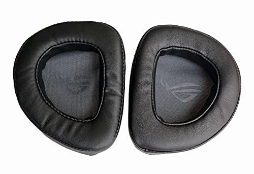 V-MOTA Coussinets compatibles avec ASUS ROG Delta Core USB-C Rebupuc of Gaming Headset Pièces de rechange (cuir) 105x90 mm
