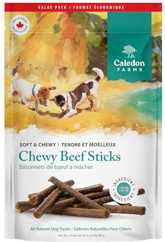 Caledon Farms Value Pack Chewy Beef Sticks,680G/24OZ