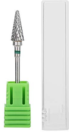 Juego de Brocas de Cerámica de Primera Calidad, Accesorio para Cortador de Uñas, Broca Cortadora de Acero para Manicura, Muela Abrasiva Profesional, Juego de Accesorios para Cortador(Etiqueta verde)