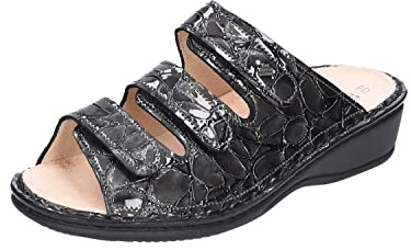 Finn Comfort Pisa Grit Asphalt grau Gr. 41
