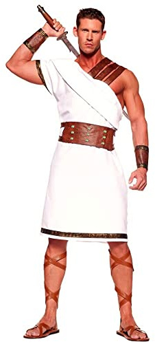 Ulalaza Damen Cosplay Kostüm Kleopatra Griechische Göttin Antike römische Krieger Uniform Outfit für Halloween Party